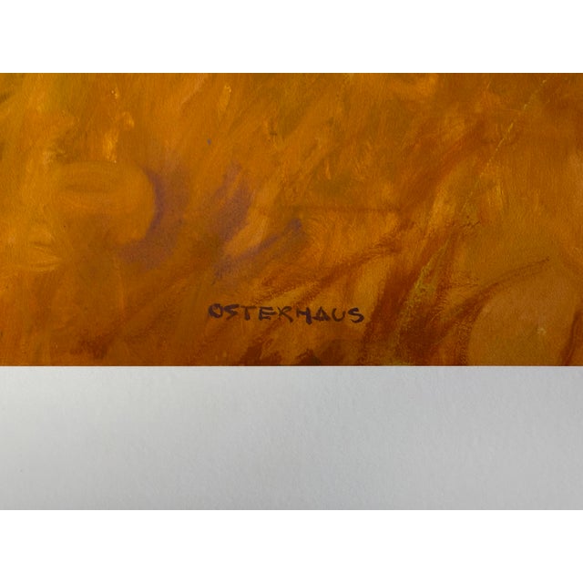 Impressionist Early 21st Century, Untitled (Pastoral Landscape), Contemporary Impressionist, Archival Iris Giclee on Watercolor Paper, Artist Greg Osterhaus For Sale - Image 3 of 11