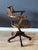 Classic mahogany desk chair with a green leather seat. Beautiful appearance and comfortable chair for daily use. The chair...