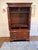 Brown 1990s Henkel Harris Flame Mahogany Chippendale Tv Armoire – Style 1246, Finish #29 For Sale - Image 8 of 12