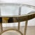 Vintage Brass & Glass Side Tables With Circular Bases – Pair For Sale - Image 12 of 12