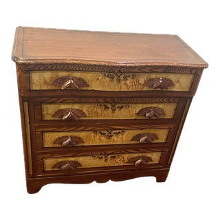 Antique 19th Century Pine Painted Dresser For Sale