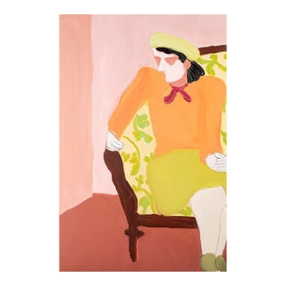 Laura Davis "Ode to Milton Avery (Tirca)" Acrylic Painting For Sale