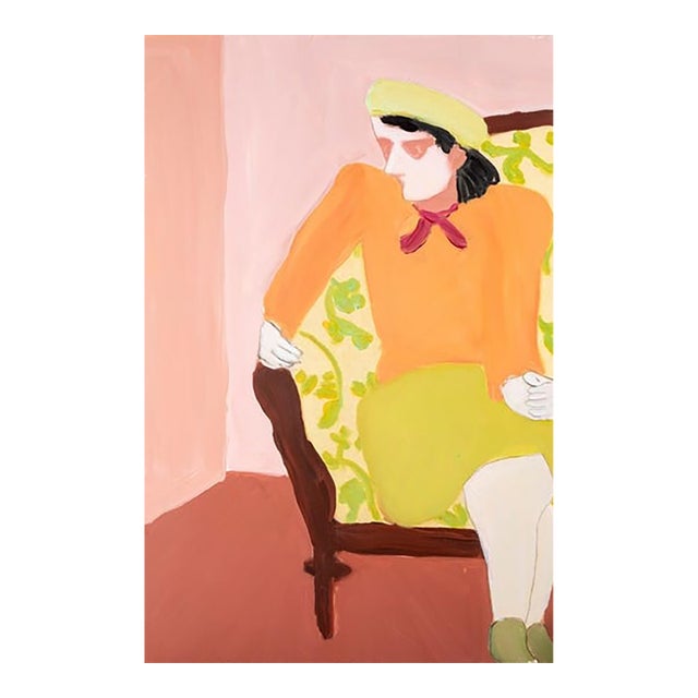 Laura Davis "Ode to Milton Avery (Tirca)" Acrylic Painting For Sale