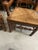 Wood 1970s Pair of Large Sturdy Ladder Back Chairs, One Captains Chair For Sale - Image 7 of 7