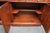 Crafted by renowned Virginia furniture maker Henkel Harris, this stately breakfront china cabinet is constructed from...