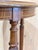Late 20th Century Vintage English Style Inlaid Mahogany Round Center Table With Radial Veneer For Sale - Image 5 of 8