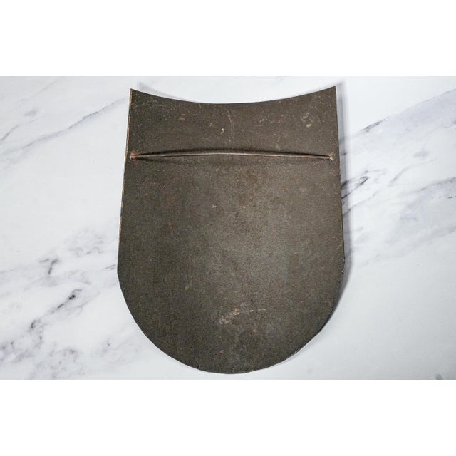 Collection of Three Antique Hand-Painted Metal Shields English Medieval Heraldic Designs Art For Sale - Image 16 of 17