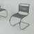 MR10 Chair in Grey Leather by Ludwig Mies Van Der Rohe, 1980s For Sale - Image 6 of 11