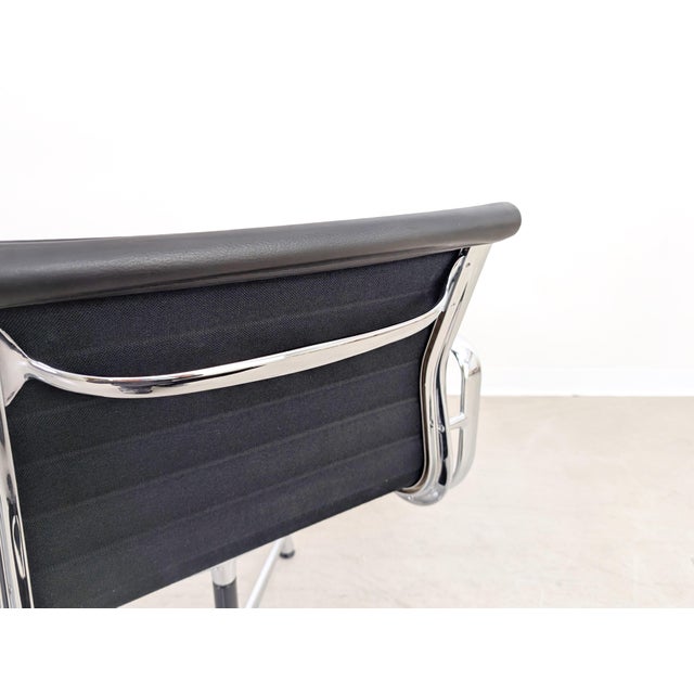 EA 108 Chair in Black Leather by Charles & Ray Eames for Vitra For Sale - Image 14 of 17