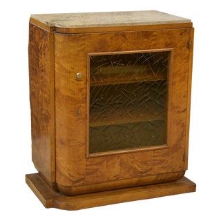 Art Deco Wardrobe by Roger Bal, 1940s For Sale