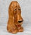 Mid-Century Sad Bloodhound Ceramic Sculpture 11" For Sale - Image 4 of 9
