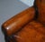 Brown Leather Two Seat Sofa For Sale - Image 10 of 18