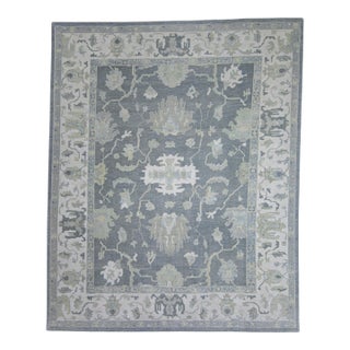 Turkish Oushak Rug 11'11" x 14'9" For Sale