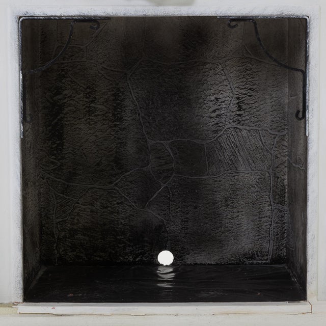 White Decorative Fireplace, 1920s For Sale - Image 4 of 5