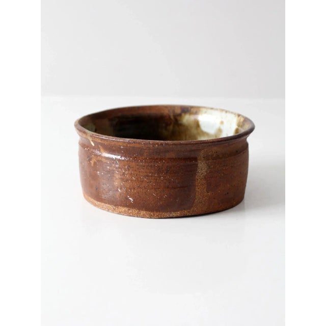 Vintage Studio Pottery Bowl For Sale - Image 4 of 10