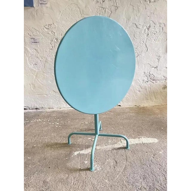 1940s Bauhaus Garden Table by Max Ernst Haefeli for Embru, Switzerland, 1940s For Sale - Image 5 of 11