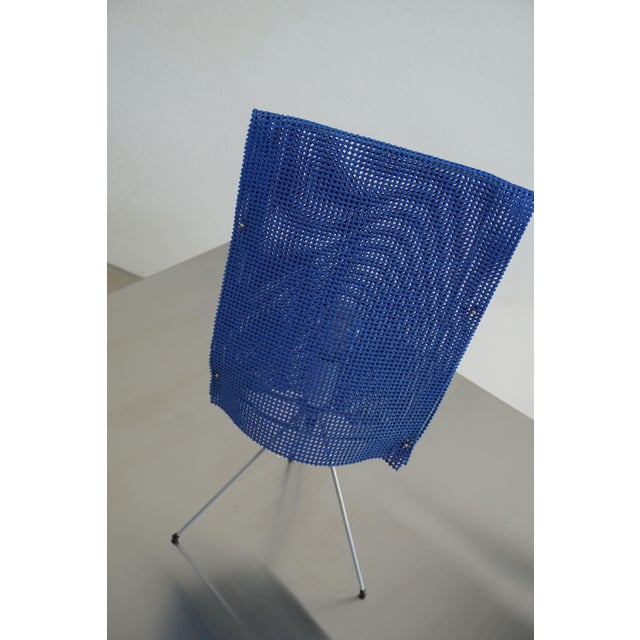 Blue Estela Table Lamp by the Campana Brothers for Oluce, 1994 For Sale - Image 8 of 18