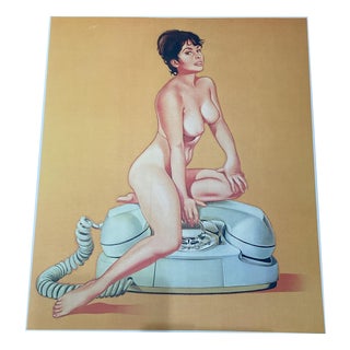 Mel Ramos, Nude, The Princess, Plura Editions, 1970s, Lithograph For Sale