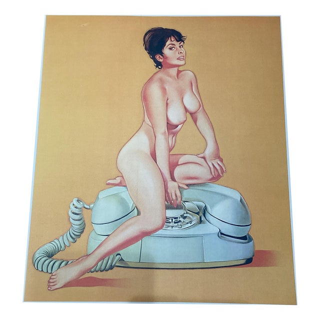 Mel Ramos, Nude, The Princess, Plura Editions, 1970s, Lithograph For Sale