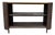 Baker / McGuire Organic Modern Chocolate Brown Rattan and Caning Pacific Shelving Unit For Sale