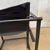 1990s Post Modern Black Leather and Metal Armchair #4 Attributed to Radbound Van Beekum for Pastoe For Sale - Image 10 of 12