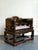 Vintage Chinese Lacquered Throne Chair For Sale - Image 16 of 18