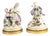 19th Century Porcelain Figurines by Meissen, Set of 2 For Sale