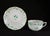 Traditional Late 20th Century Herend Porcelain Sabina Vert SABV Cup Saucer Plate Set- 3 Pieces For Sale - Image 3 of 9