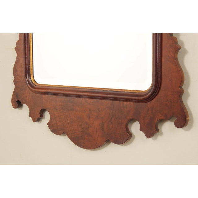 Henredon Chippendale Style Carved Mahogany 'Aston Court' Mirror For Sale - Image 9 of 12