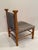 Rattan & Fornasetti Upholstered Italian Chair For Sale - Image 4 of 11