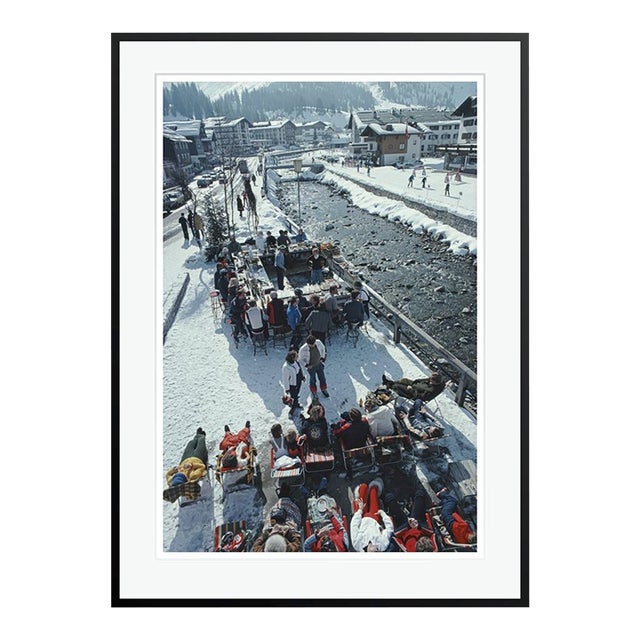 Ice Bar 1979 by Slim Aarons Framed C-Print For Sale