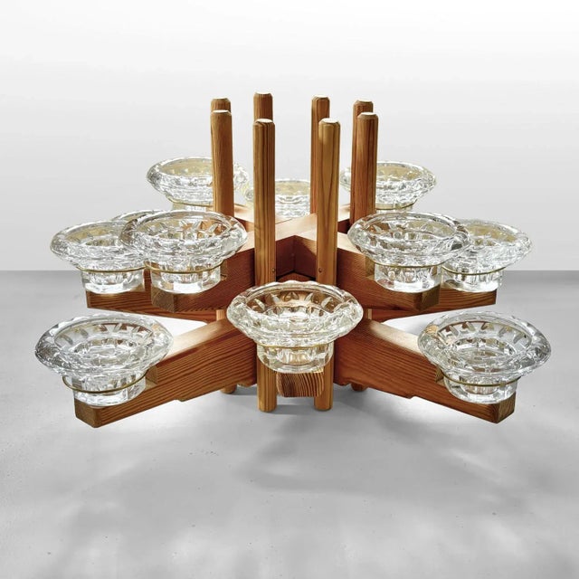 Centerpiece Candelabra by Karl-Erik Stenberg, 1970s For Sale - Image 10 of 10