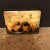 Fine hand painted Russian lacquer hinged box. A pair of pekingese dogs in front of an ancient oriental scene and among...