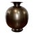 Global Views Modern Small Bronze Finished Bronzino Orb Vase For Sale