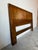 Brown 70's Henredon "Artefacts" Collection Campaign - Style Oak Queen Size Headboard For Sale - Image 8 of 10