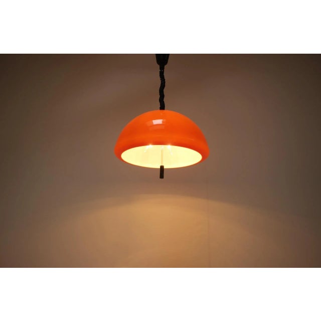 1970s Mid-Century Pendant attributed to Guzzini for Meblo, Italy, 1970s For Sale - Image 5 of 11