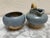 American Vintage Handcrafted Artisan Pottery Cream and Sugar Set of Two For Sale - Image 3 of 10