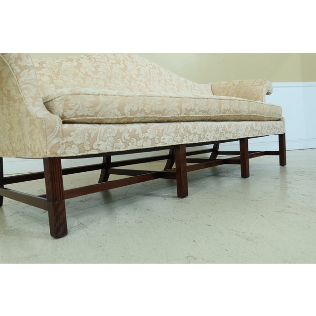 Kittinger Historic Newport Mahogany Camelback Sofa Chairish