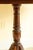 Late 19th Century English Regency Style Mahogany Oval Pedestal Dining Table With Banded Top For Sale - Image 4 of 11
