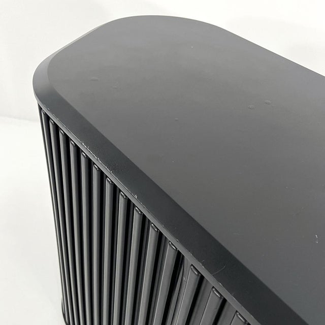 Black Black Adammer Sideboard by Aldo Van De Nieuwelaar for Pastoe, 1980s For Sale - Image 8 of 12