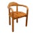 Wooden Dining Chair with Armrests by Rainer Daumiller, 1970s For Sale