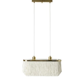 Vintage Fringe Pendant Light by Hans-Dagen Jakobsson, 1960s For Sale