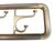 Metal Art Deco Coat Rack, 1940s For Sale - Image 7 of 8