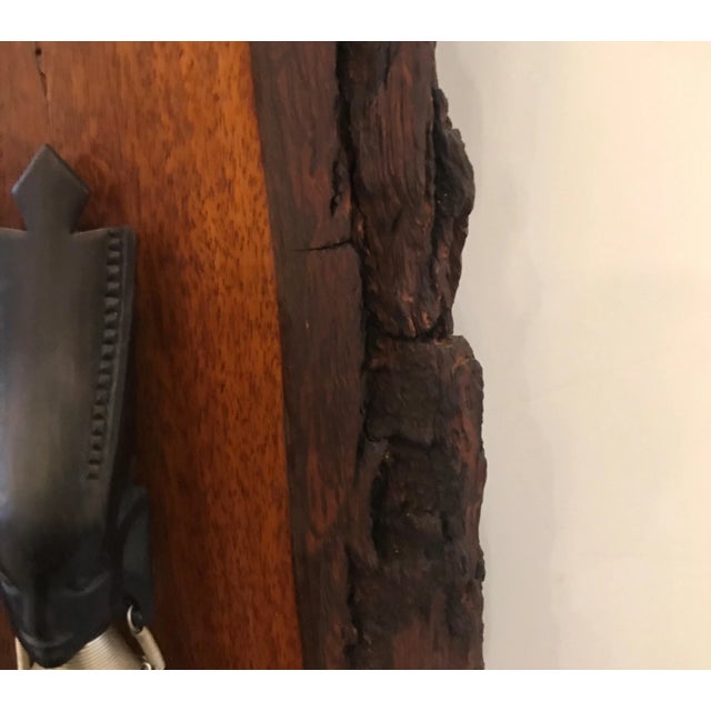 African Tribal Live Edge African Sculptural Panels - a Pair For Sale - Image 4 of 13