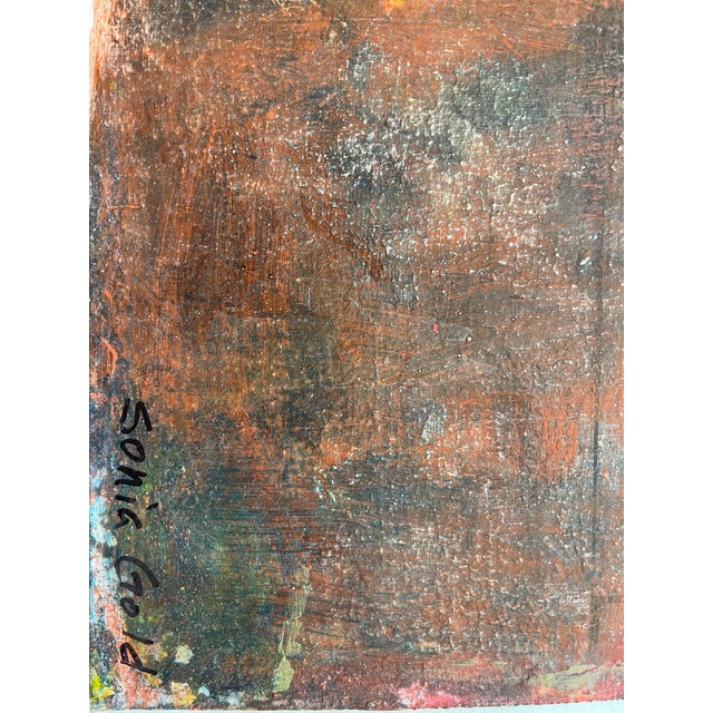 2010s Sonia Gold "Love in the Dark" Original Oil Painting For Sale - Image 5 of 12