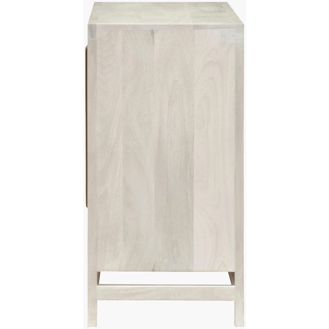 White Byron Cabinet White For Sale - Image 8 of 10