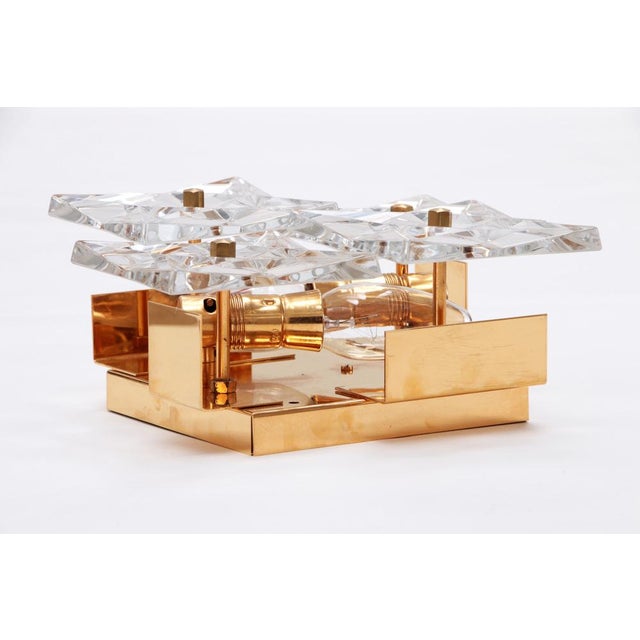 Gold-Plated Wall Lamp from Kinkeldey, Germany, 1970s For Sale - Image 12 of 14