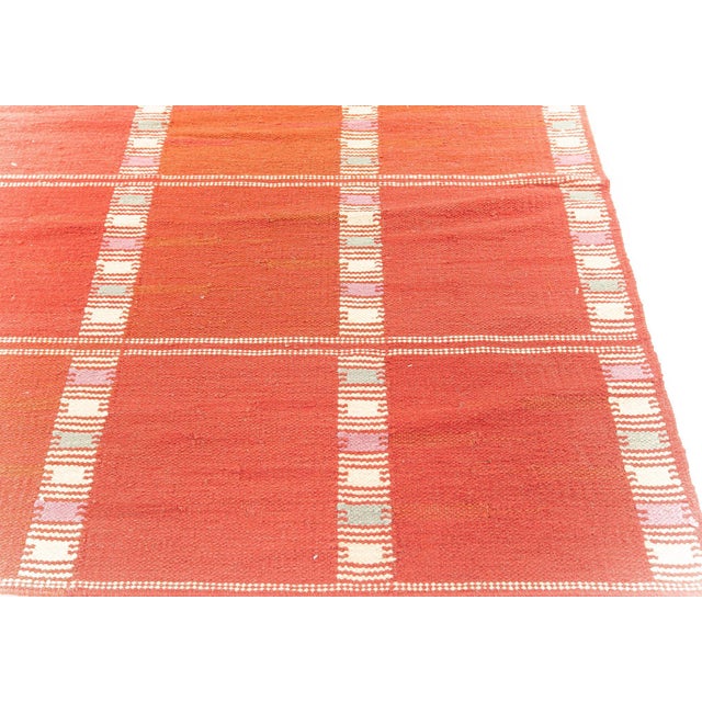 Early 21st Century Oversized Swedish Style Flat-Weave Wool Rug by Doris Leslie Blau For Sale - Image 5 of 7