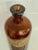 Glass Antique Apothecary Amber Glass Bottle Collection (Set of 4) | Boericke & Tafel, Fritzsche Bros., H. Steine & Co. For Sale - Image 7 of 10