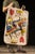 Handmade folk art sandwich board costume modeled after the King of Hearts playing card, constructed as two large...